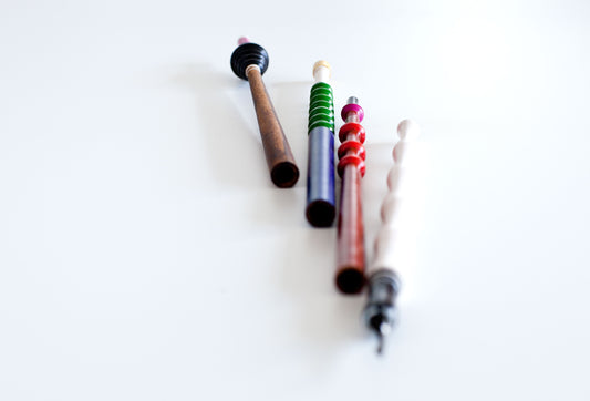 The RUSTAM Wooden DIP PEN and NIB HOLDER SET.