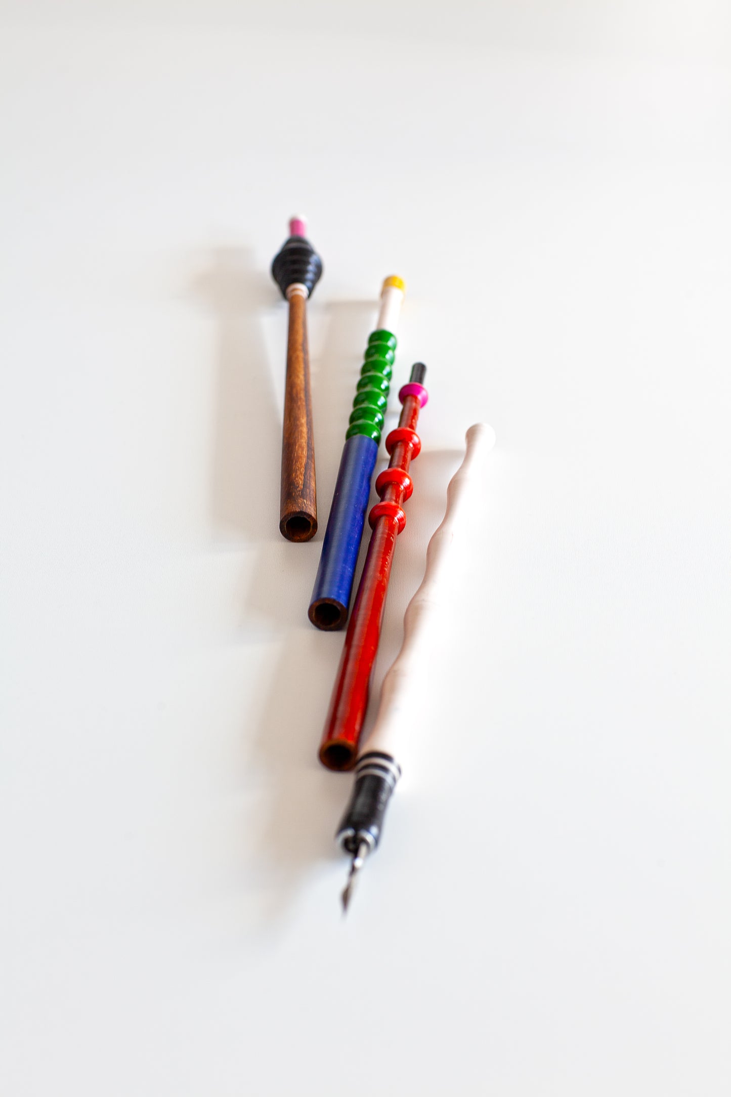 The RUSTAM Wooden DIP PEN and NIB HOLDER SET.
