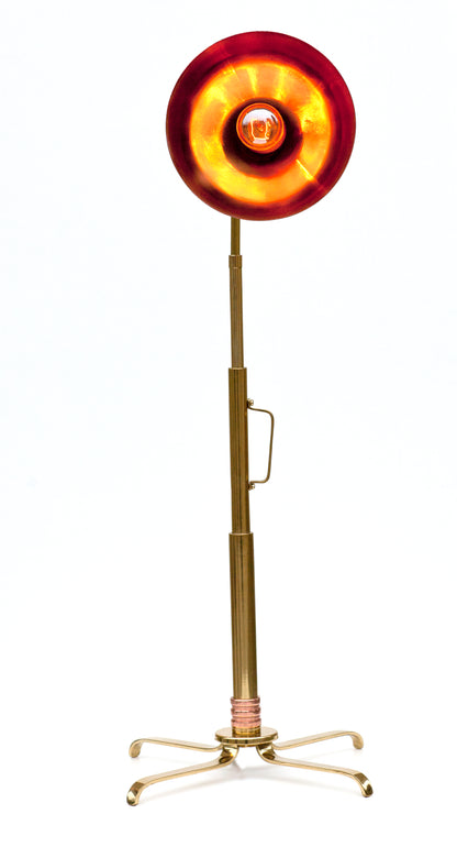 Sunehra table lamp (brass & copper)