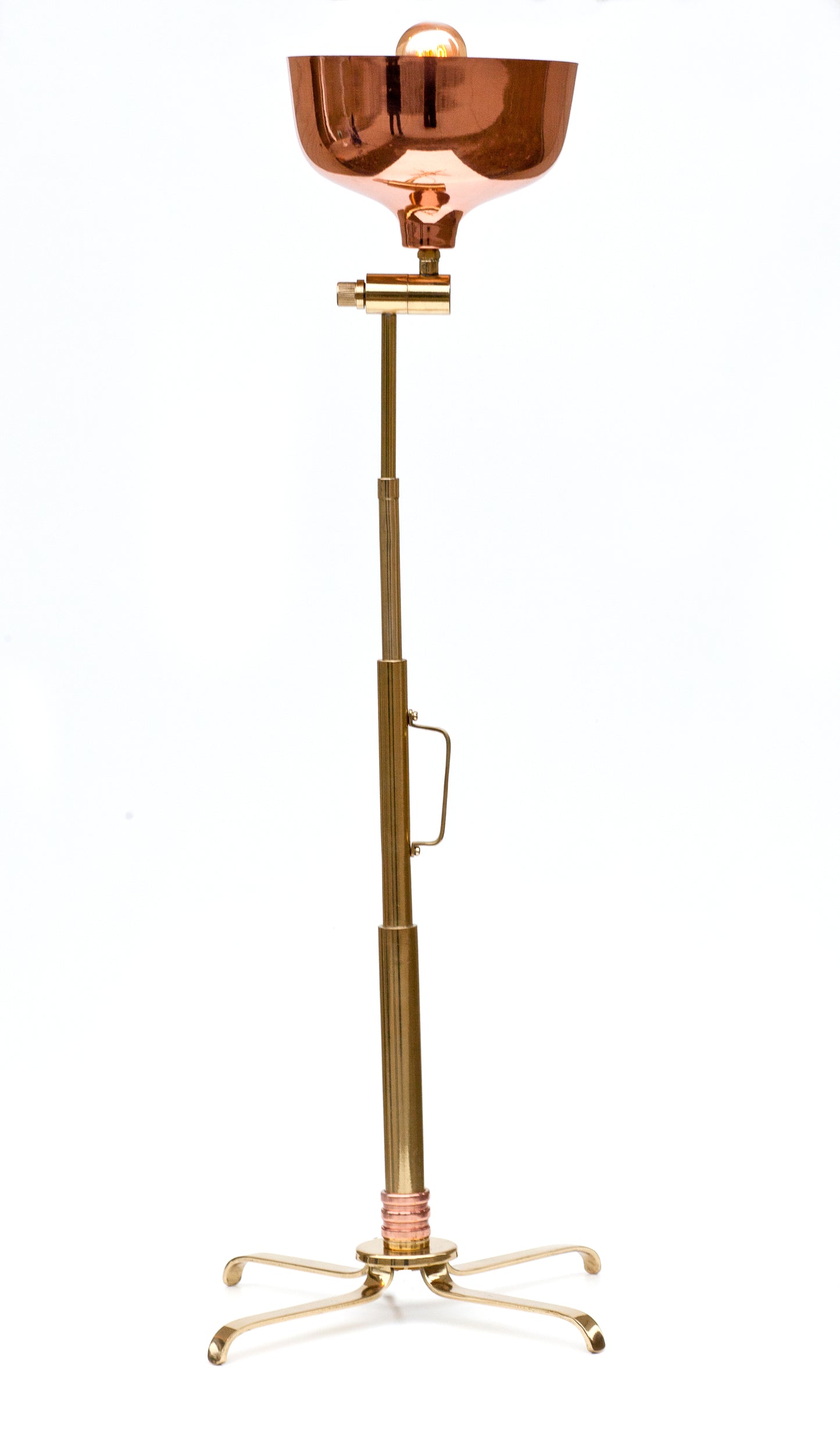 Sunehra table lamp (brass & copper)