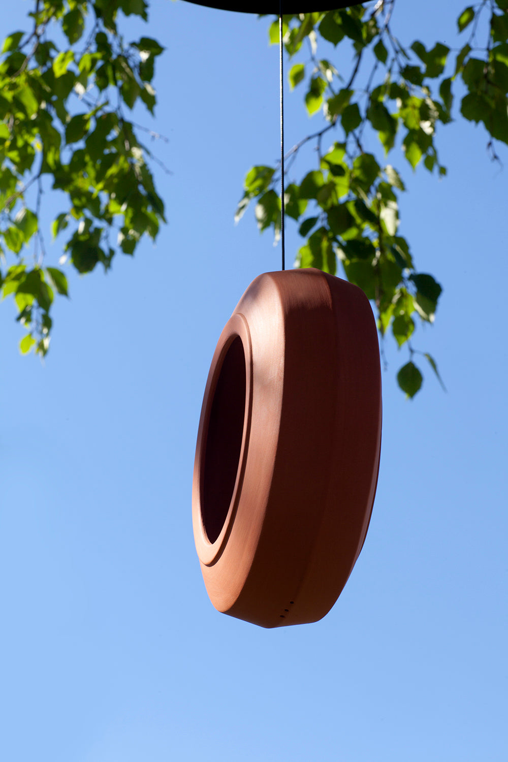 Bulbul Modern Bird Feeder Terracotta