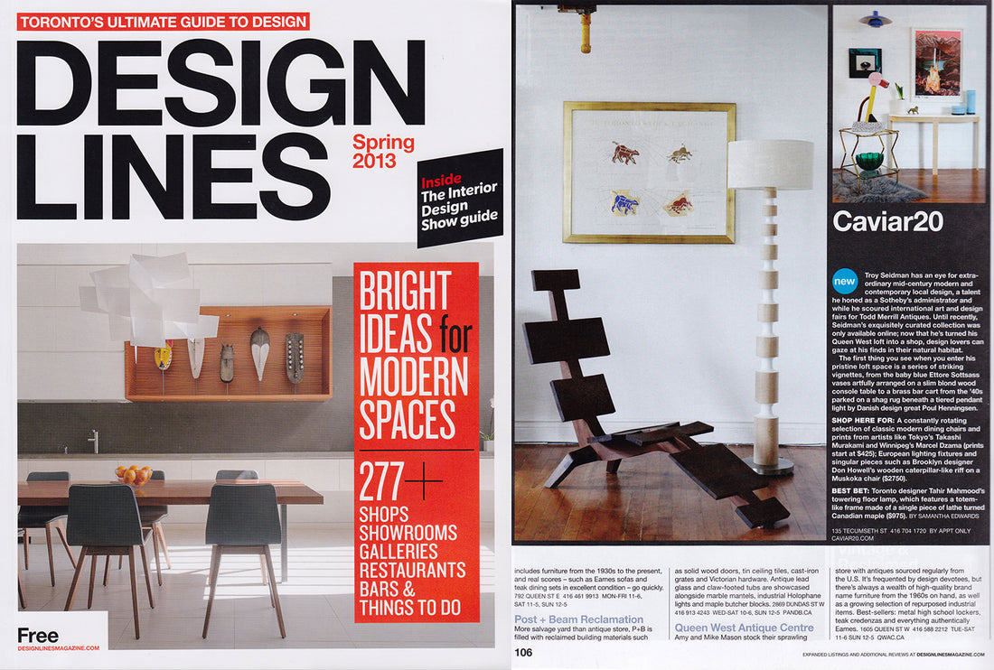 Design lines Spring 2013 Title