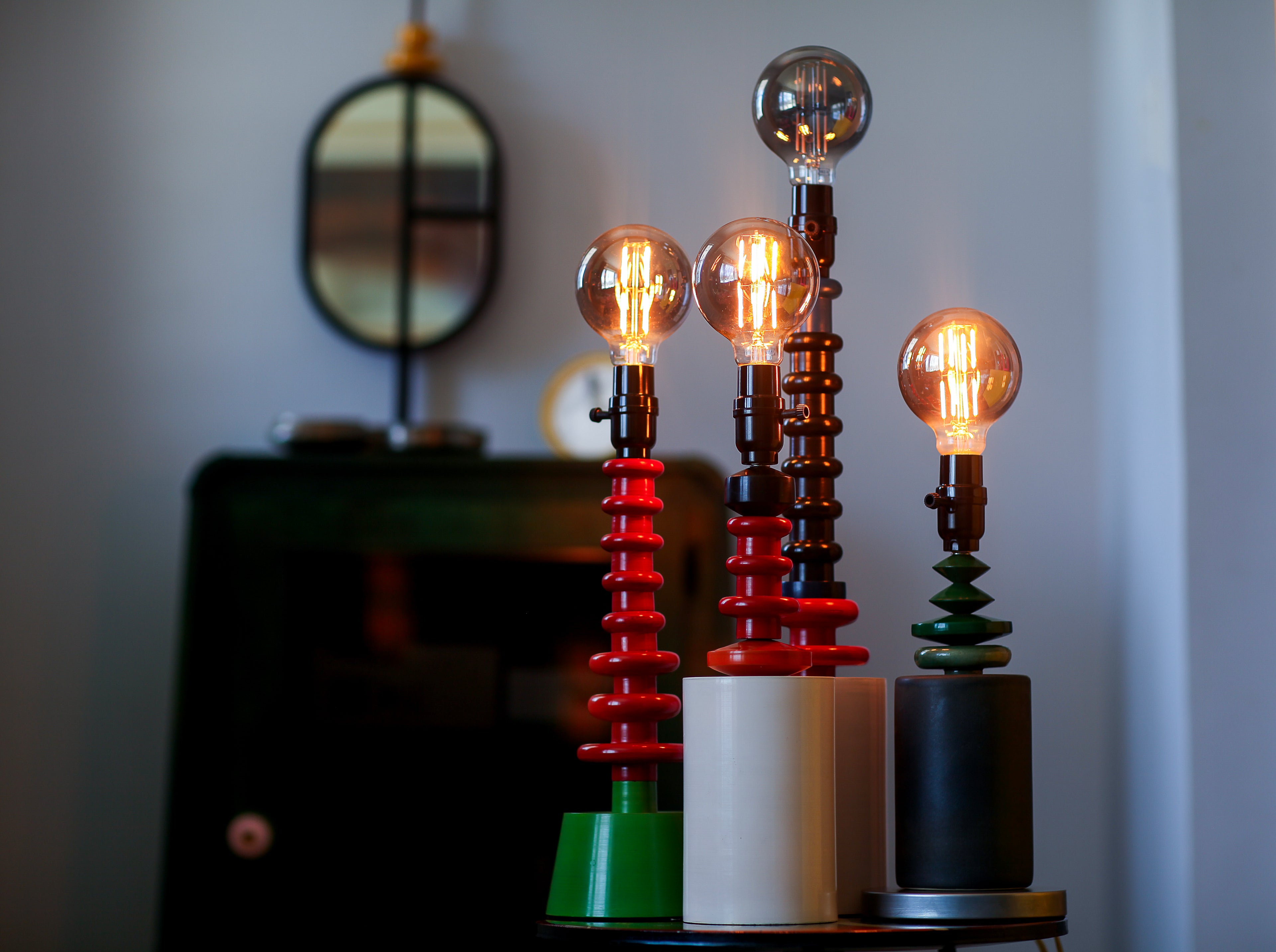 Chiragh table lamps [one of a kind]