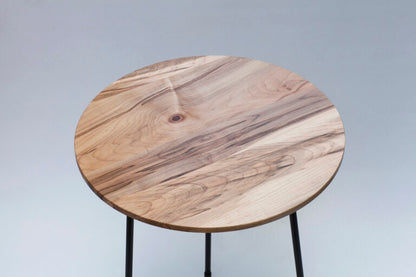 Basoli Solid Wood End Table | Handmade Side Table