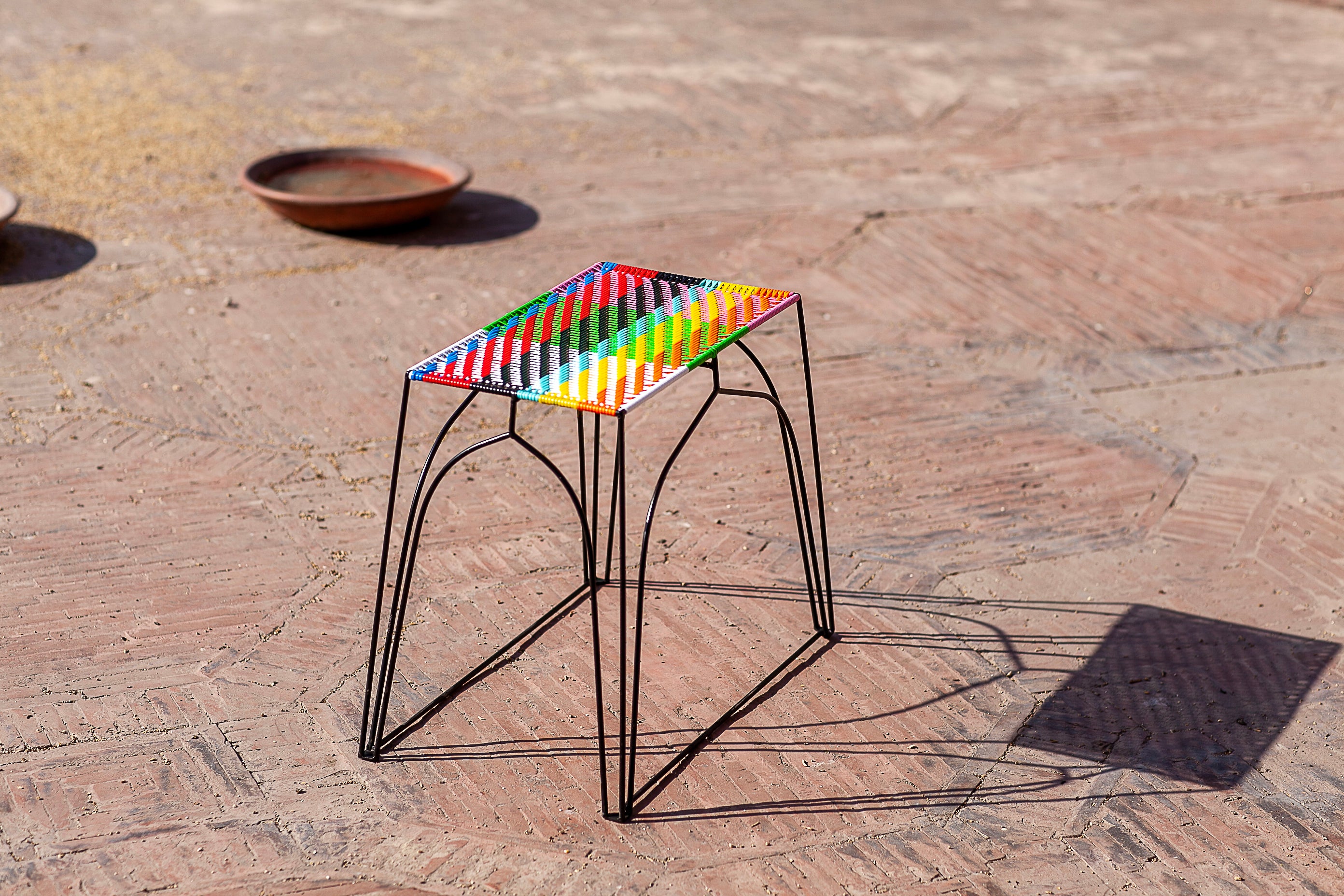 Arch Table & Stools
