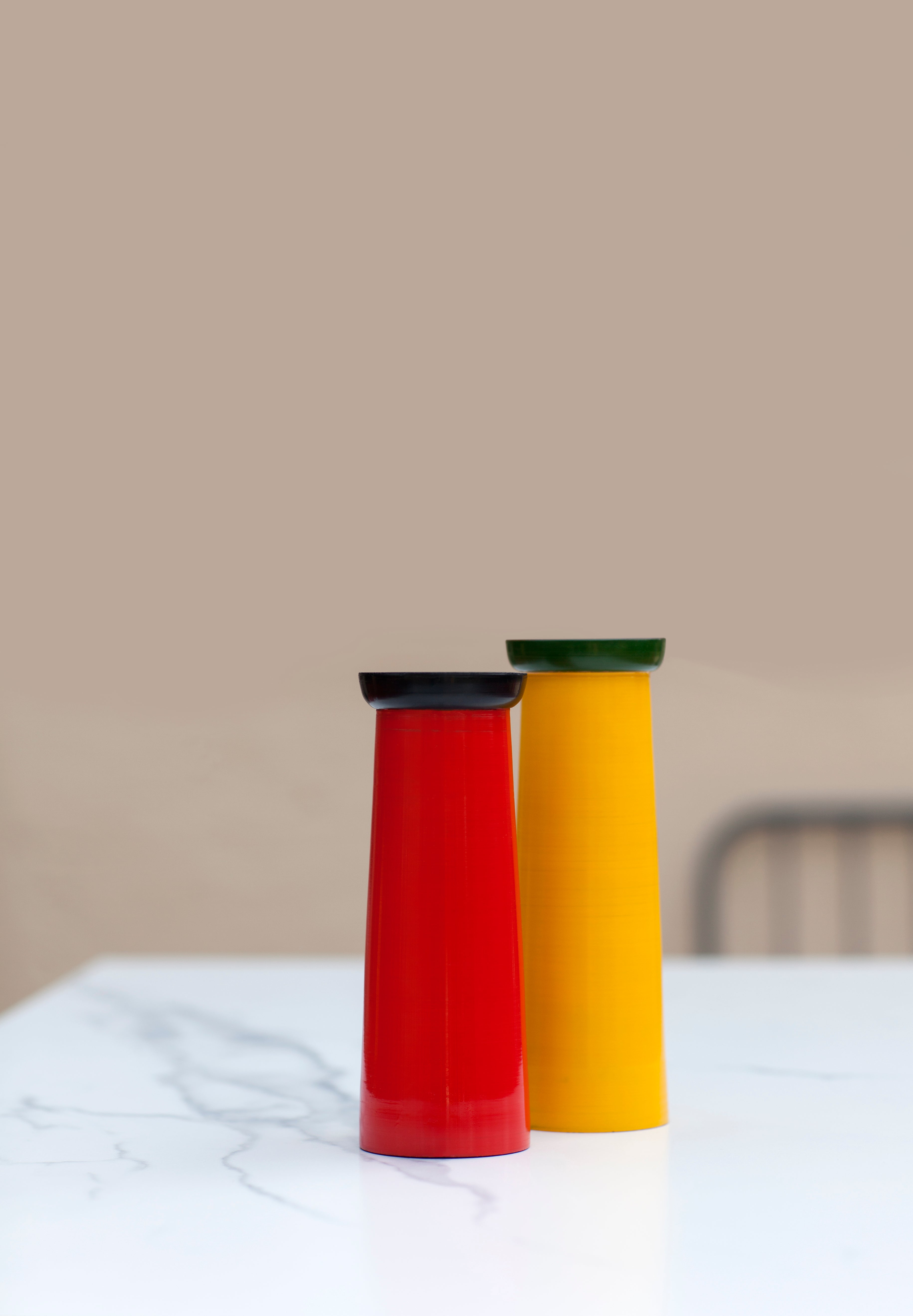 Patola Candle holder (Rosewood)