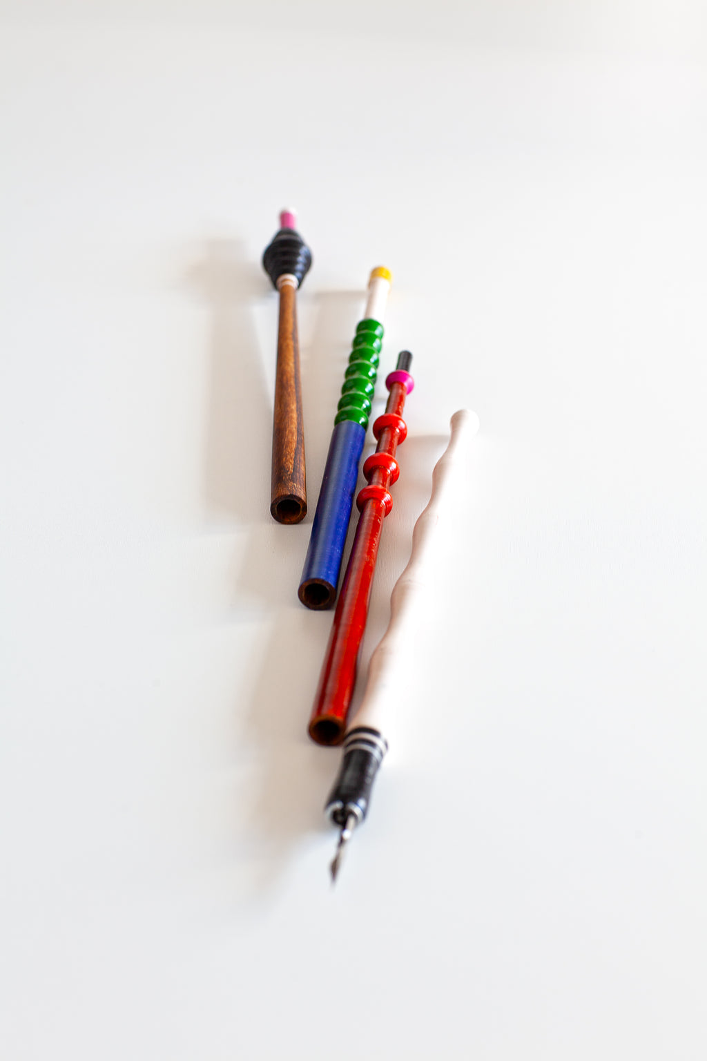The RUSTAM Wooden DIP PEN and NIB HOLDER SET.